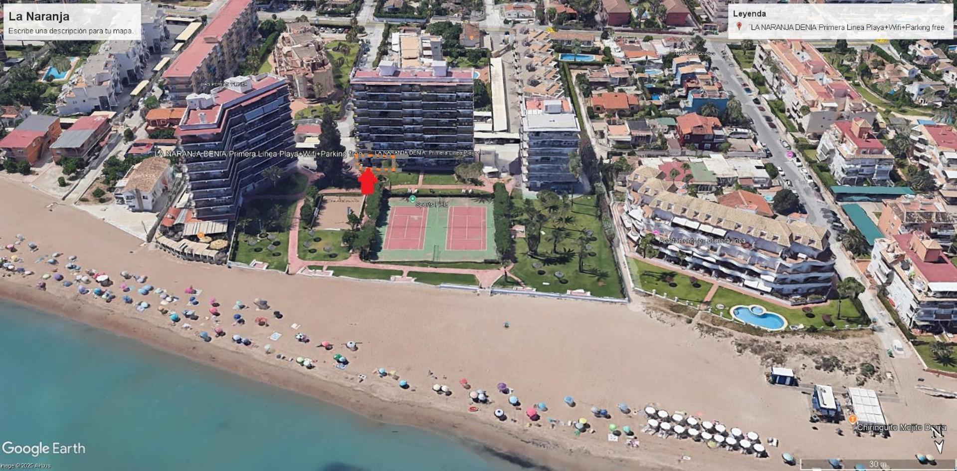 Apartment La Naranja 1ªlinea De Playa -wifi- Parking Free